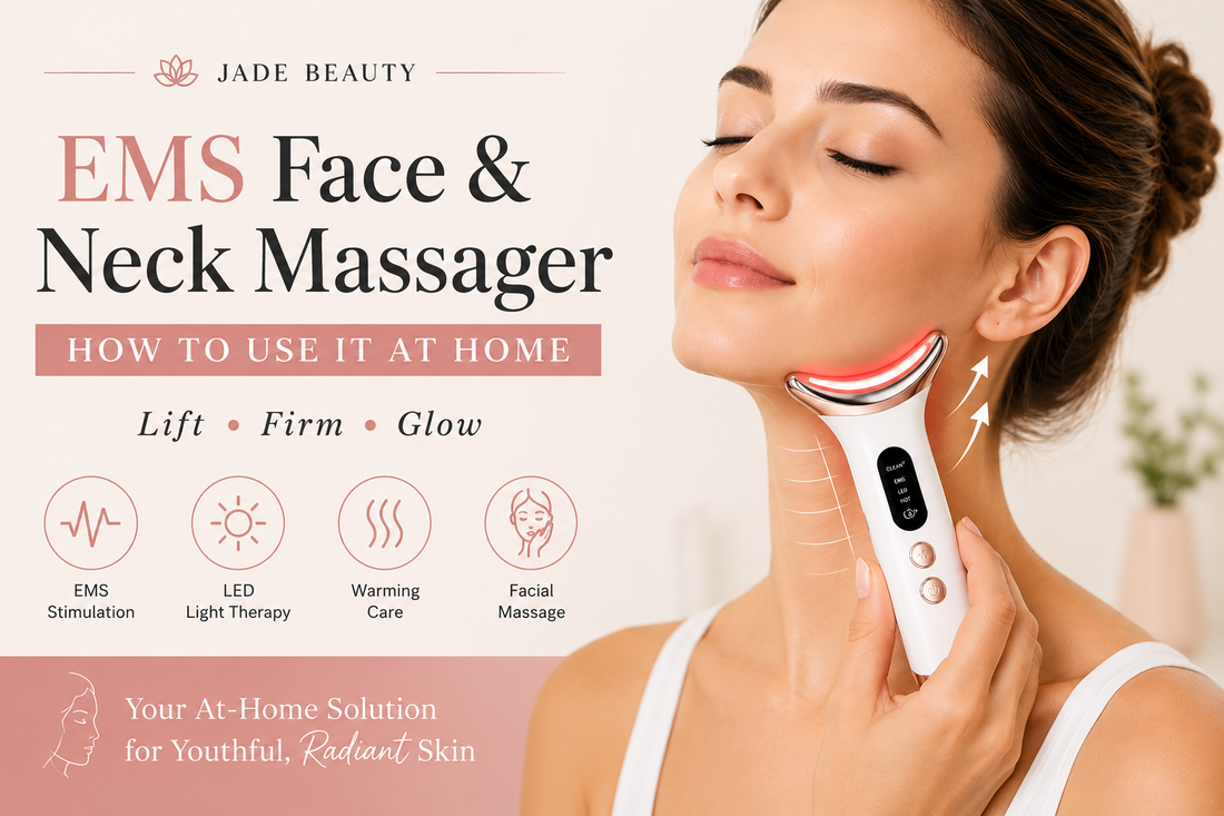 What Is an EMS Face and Neck Massager? How to Use It at Home
